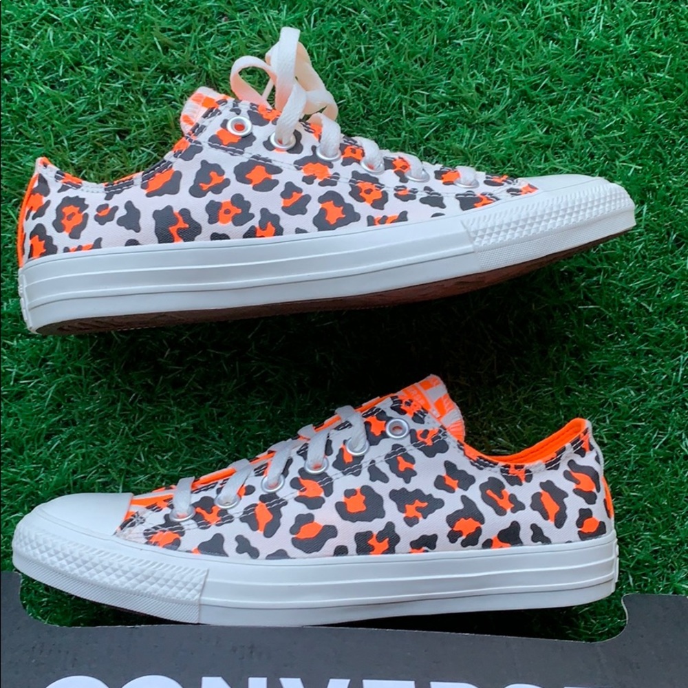 Converse CTAS OX egret great/total orange/black WM - Picture 14 of 16